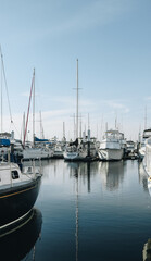 Fototapeta premium boats at the marina