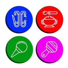 diaper icon set
