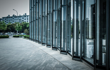 Marble Square in front of the city ’s business center, Shanghai