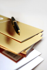 Shiny greeting cards