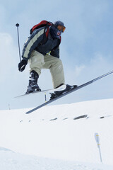 Skiing, winter sport