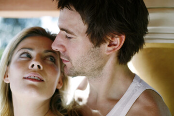 Man and his girlfriend