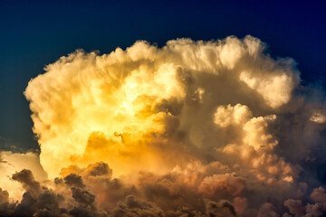 Monsoon Storm Clouds at Sunset