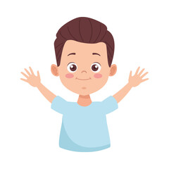 cute little boy avatar character