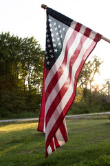 pride in America, display the United States flag 