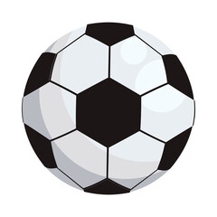 soccer balloon sport equipment icon