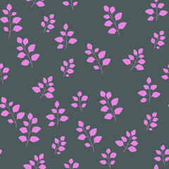 Blossom Floral pattern in the blooming botanical Motifs scattered random. Seamless vector texture. For fashion prints. Printing with in hand drawn style light blue background - 363075907