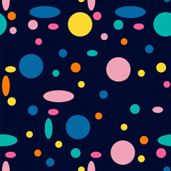 Cute festive background with gold stars. Holiday seamless pattern. Christmas star. Ornament for gift wrapping paper, fabric, clothes, textile, surface textures, scrapbook. Vector illustration.