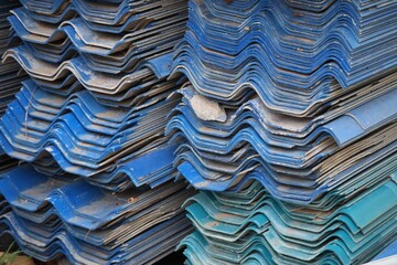 roof tiles in the temple