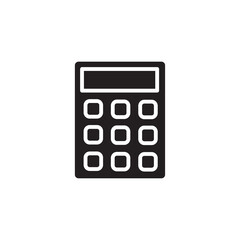 Calculator icon vector template design