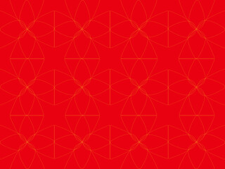 Fototapeta premium Seamless pattern design with floral background elements, beautiful ornaments, black, white, orange, pink, red, green, yellow, blue, gray, purple