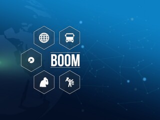 Fototapeta premium boom