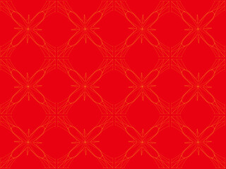 Seamless pattern design with floral background elements, beautiful ornaments, black, white, orange, pink, red, green, yellow, blue, gray, purple