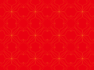 Seamless pattern design with floral background elements, beautiful ornaments, black, white, orange, pink, red, green, yellow, blue, gray, purple