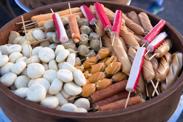 Local steamed skewer