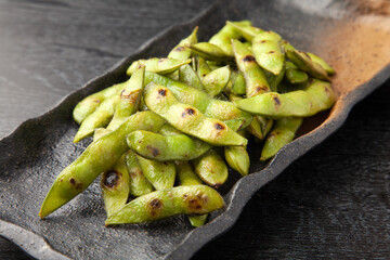 焼き枝豆