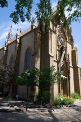 Fototapeta na wymiar Loreto Church, Santa Fe, New Mexico