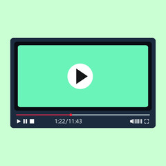 video player for web design