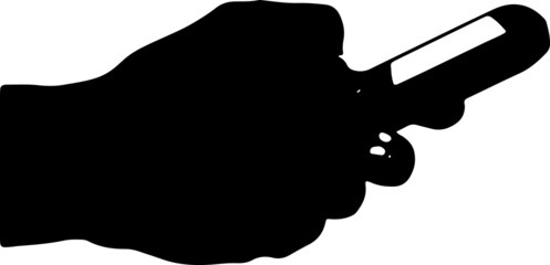 collection hand set in gesture