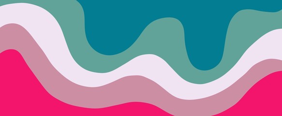 Background in paper style. Abstract colored background. - Illustration	
