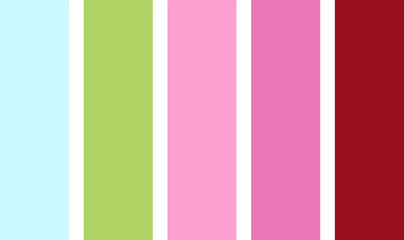 pastel colorful collection set background