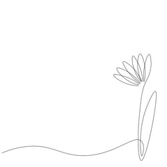 Summer background with flowers vector illustration 