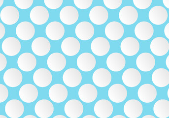 blue polka dots pattern