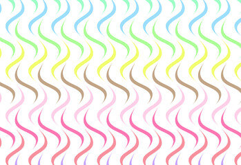 pastel color wave pattern