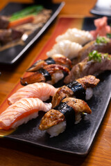 fine nigiri sushi set