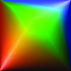 Vector illustration of abstract colorful bright background