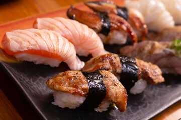 fine nigiri sushi set