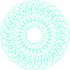 flower icon logo design pattern background