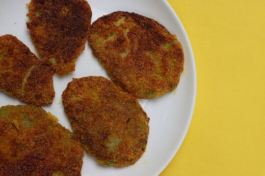Pan Fried Chayote Squash or Chow chow, Seemebadnekai Phodi, Konkani cuisine, South India 