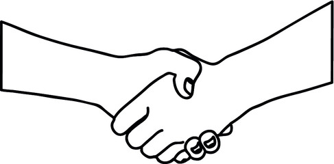 shake hand with design people hand