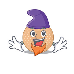 A gorgeous cartoon design of rounded bandage as an Elf fairytale character