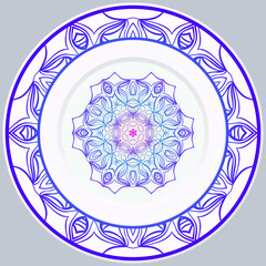 Decorative Floral Ornament. Illustration. For Coloring Book, Greeting Card, Invitation, Tattoo. Anti-Stress Therapy Pattern. Vector