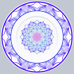 Decorative Floral Ornament. Illustration. For Coloring Book, Greeting Card, Invitation, Tattoo. Anti-Stress Therapy Pattern. Vector