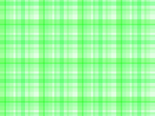 ランダムチェック柄 緑