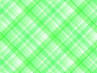 ランダムチェック柄 斜め 緑