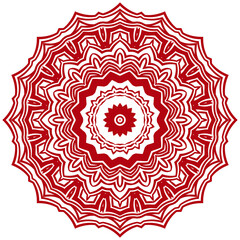 Floral mandala design. Wedding invitation, thank you card, save card, baby shower. Vector illustration