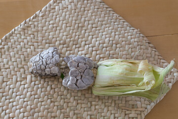 The huitlacoche or cuitlacoche, is a fungus of the family Ustilaginaceae Mexico.