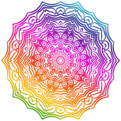 Vector Background With Mandala. Decorative Elements. Arabic, Indian, Ottoman Motifs.