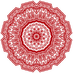 Floral mandala design. Wedding invitation, thank you card, save card, baby shower. Vector illustration