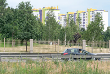 City landscape ring bypass road