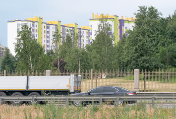 City landscape ring bypass road