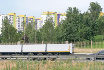 City landscape ring bypass road