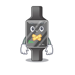 Smart watch cartoon character style having strange silent face