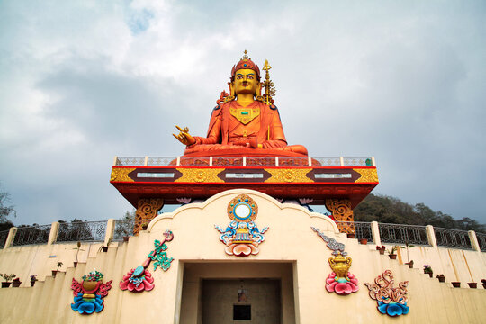 samdruptse temple, namchi, sikkim, india