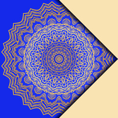 Mandala design elements. Invite templates . Wedding invitation, thank you card, save card, baby shower. Vector illustration.