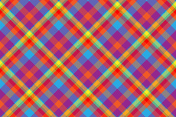 Tartan scotland seamless plaid pattern vector. Retro background fabric. Vintage check color square geometric texture.
